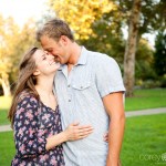 Kellie + Eric: the one with the Engagement Pictures: Downtown Claremont Photographers