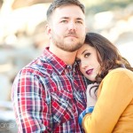 Tedi + Jeremy: A chilly Big Bear Engagement session