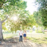 Andre and Brooke. Sweet Smiles and Summer Sunsets. Corona Engagement Photography